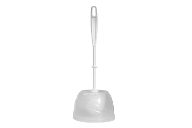 Toilet brush "Scandi", transparent